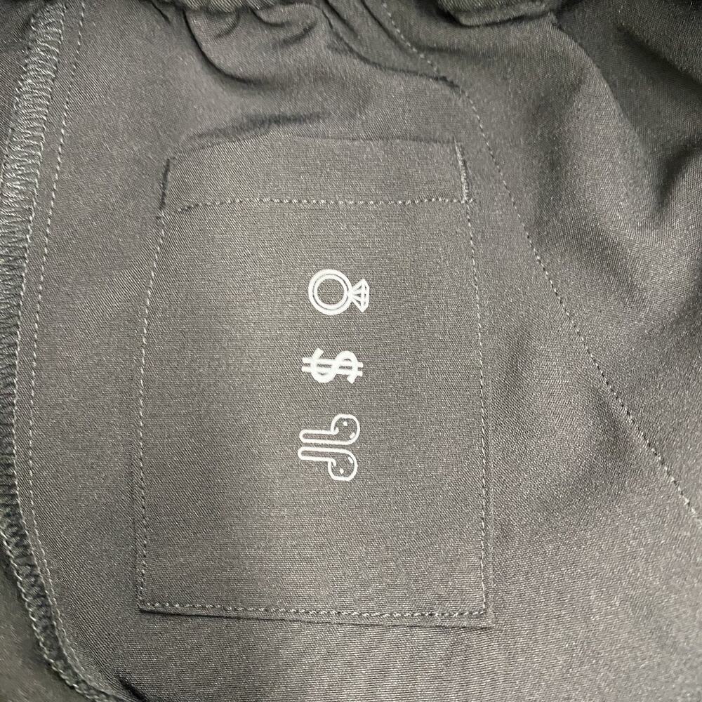 FIGS Zamora Jogger Scrub Pants Women’s XS Black NWOT cargo Pockets - Picture 4 of 11
